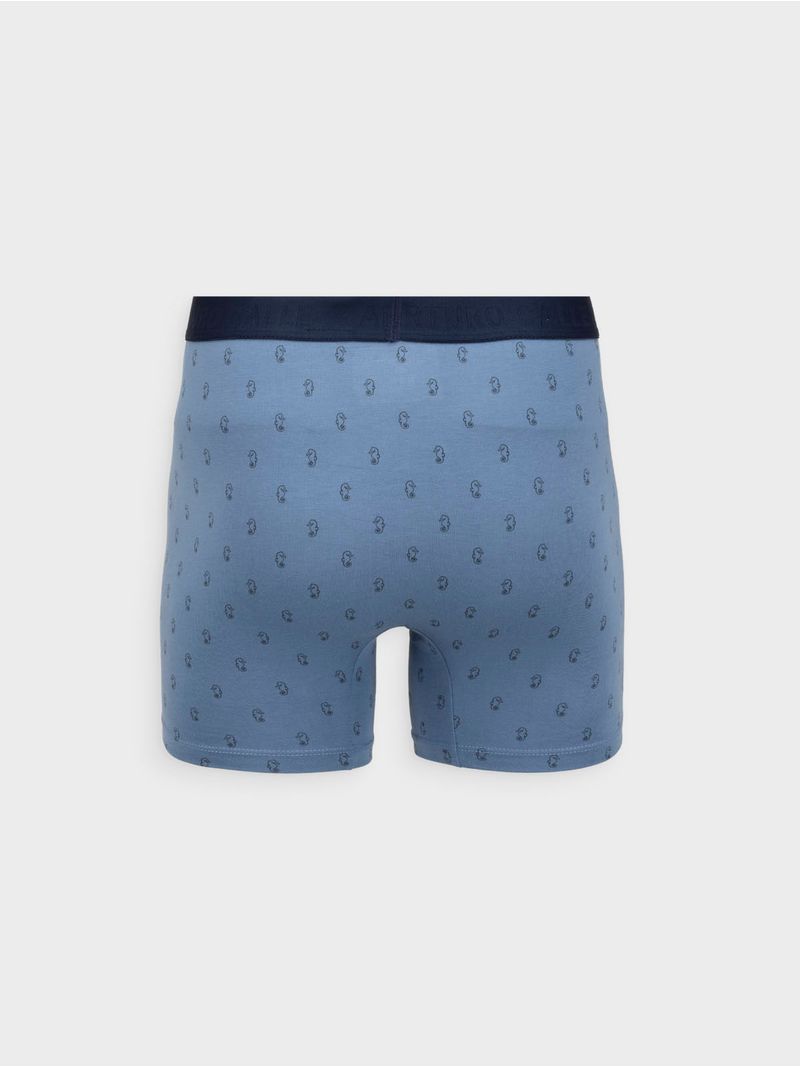Bóxer en Mezcla de Algodón y Elastano para Hombre 45818