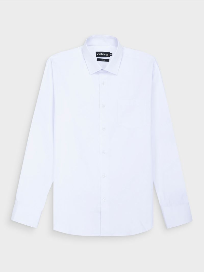 Camisa Elegante en Poliéster Y Algodón, Hombre 13777
