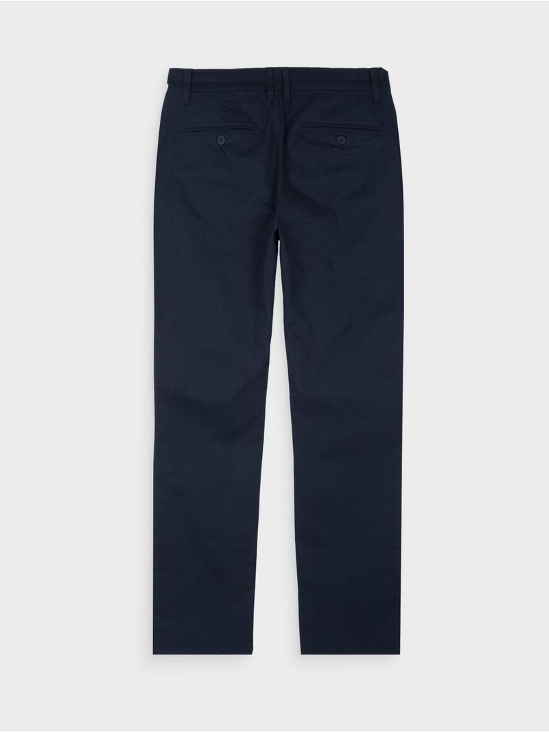 Pantalón con Textura Slim Fit para Hombre 12618