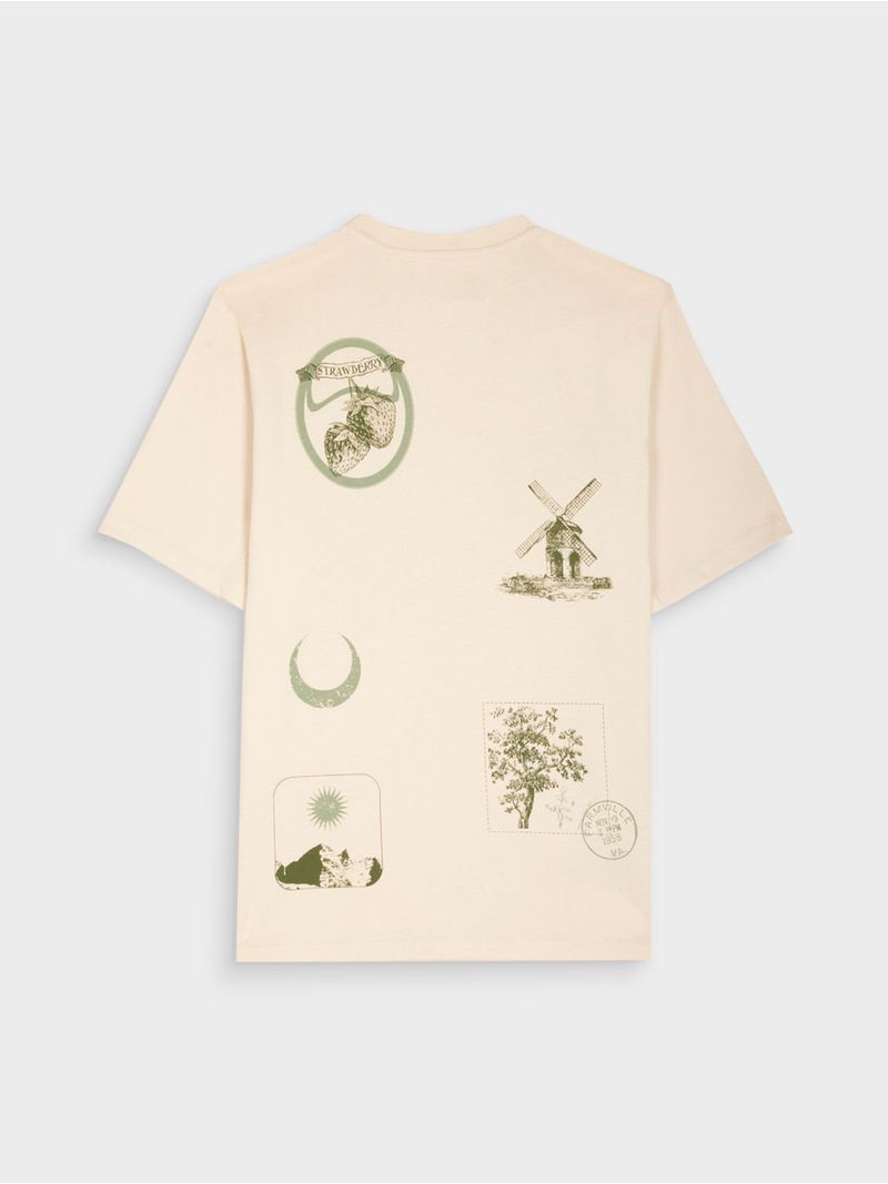 Camiseta Oversize para Hombre 05662