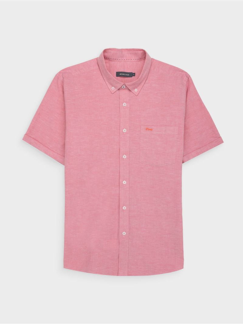 Camisa Algodón Semi Slim Fit Clásica para Hombre 44734