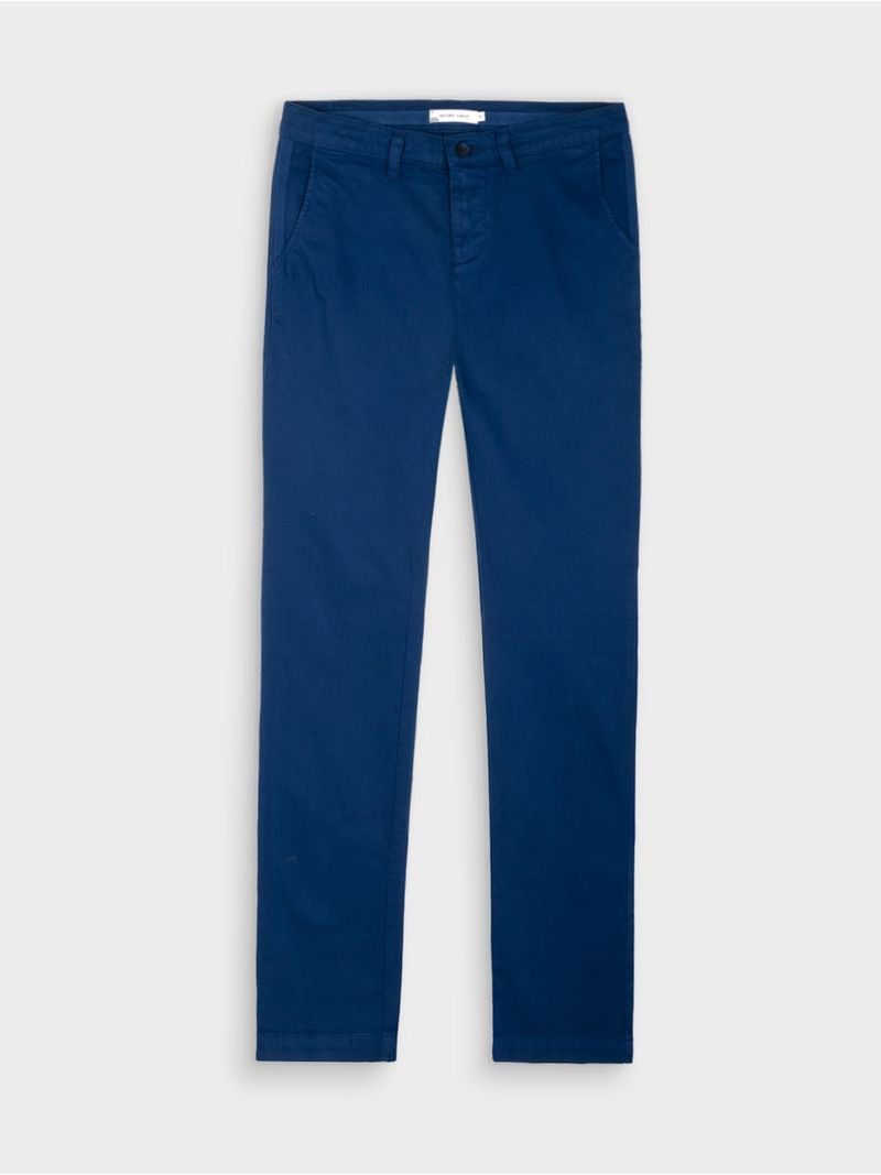 Pantalón Chino Slim Unicolor para Hombre 37059