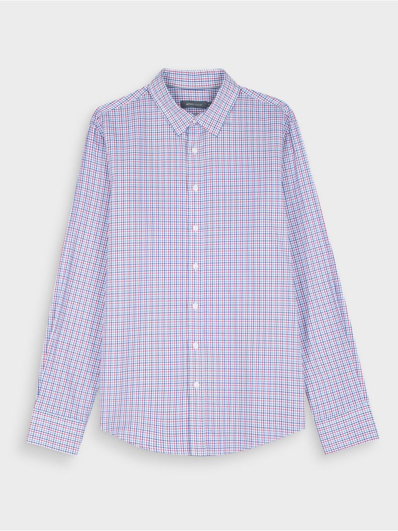Camisa Cuadros Manga Larga para Hombre 38618