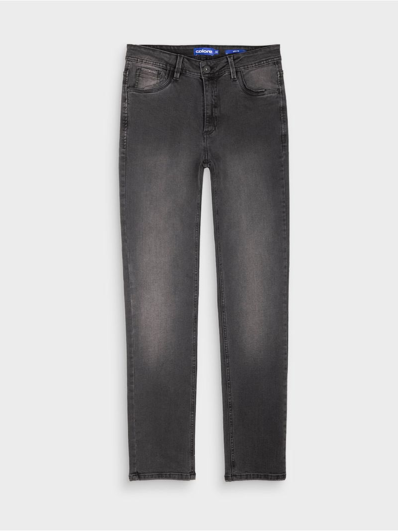 Jean Slim Fit Unicolor para Hombre 12742