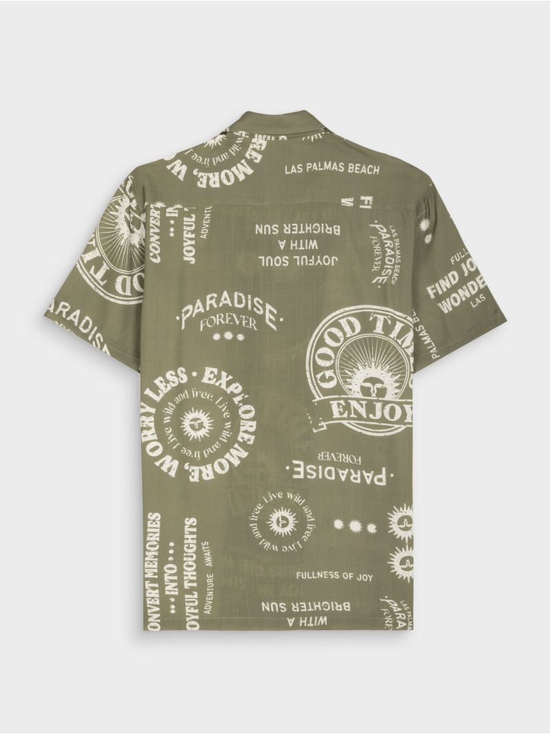 Camisa Hawaiana para Hombre 05798