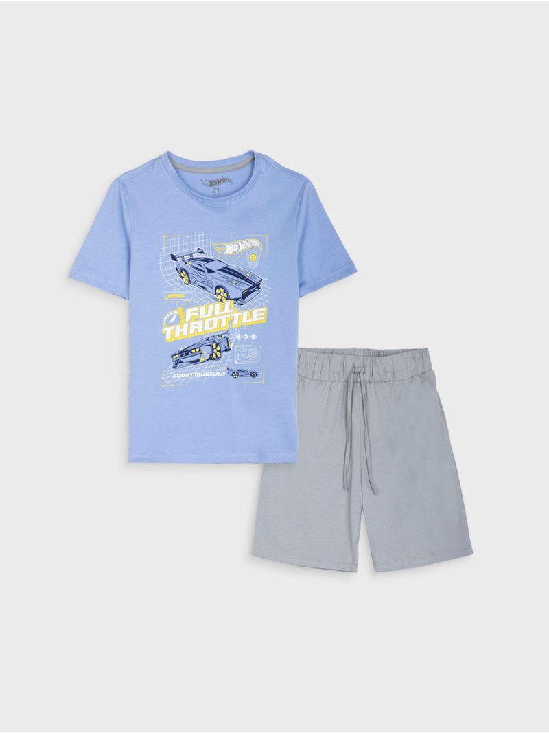 Pijama Hot Wheels para Niño 15103