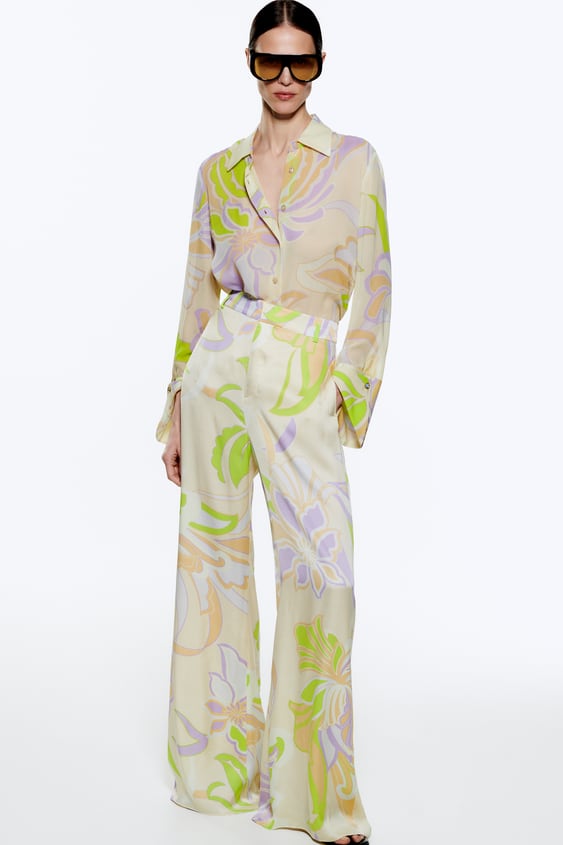 PALAZZO PRINTED PANTS