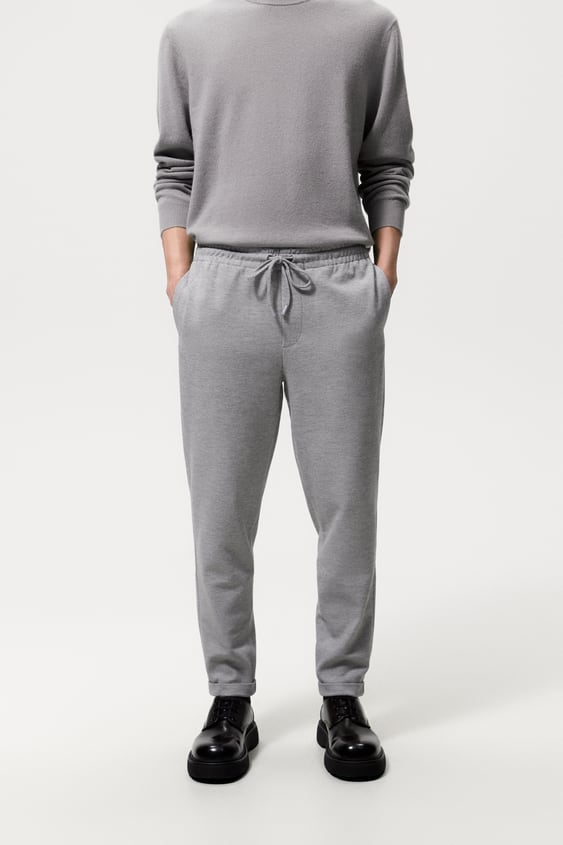 JOGGER WAIST STRETCH PANTS
