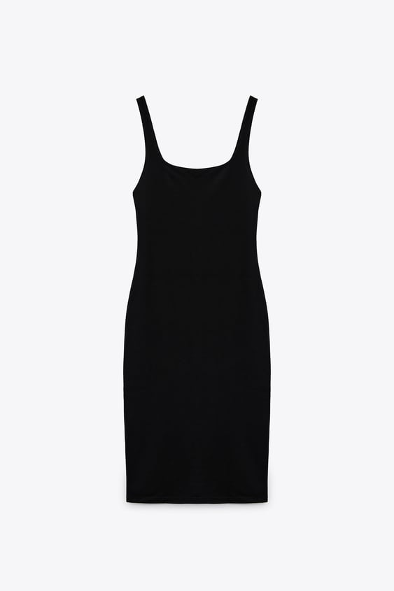 ELASTIC TRIM DRESS