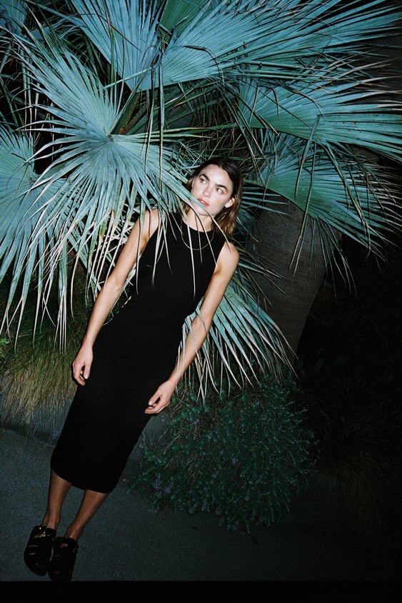 MIDI HALTER DRESS