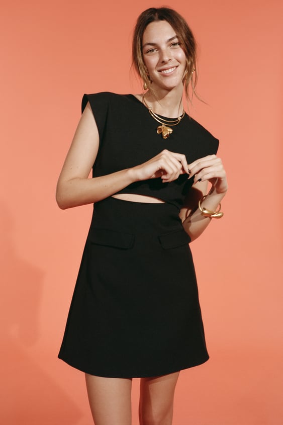 CUT OUT MINI DRESS