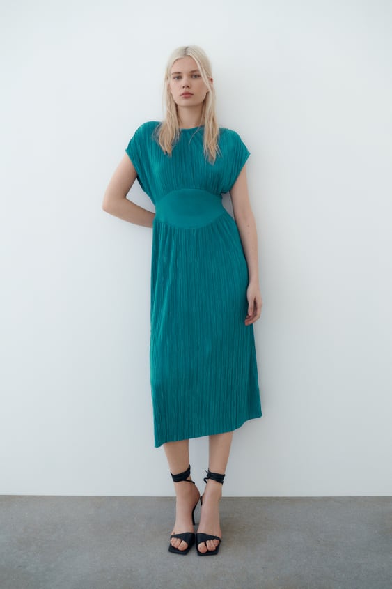 PLEATED DRESS