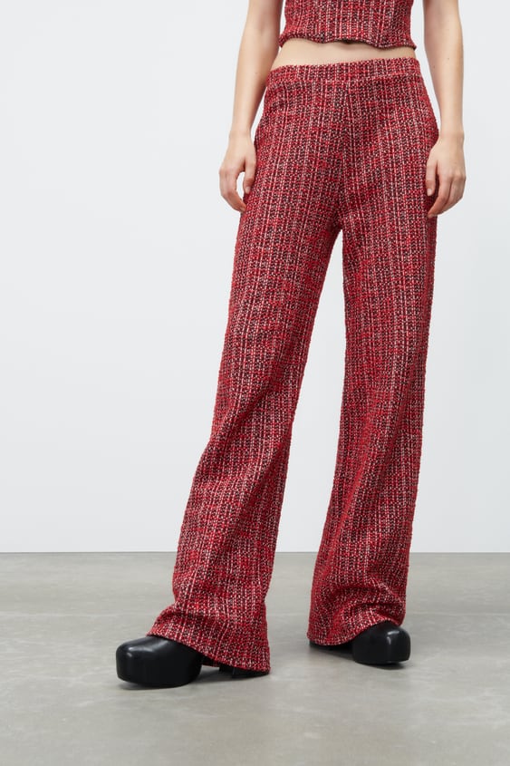 TEXTURED PANTS