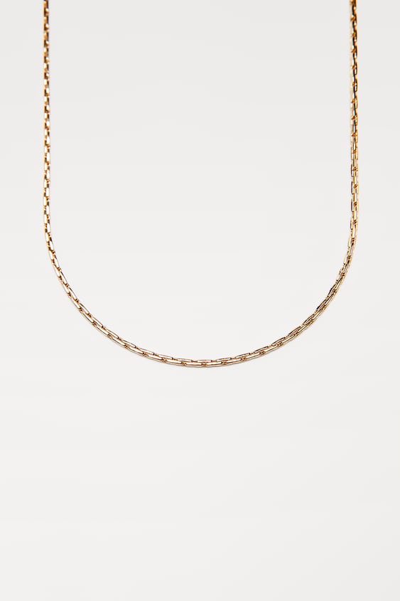 METAL CHAIN NECKLACE