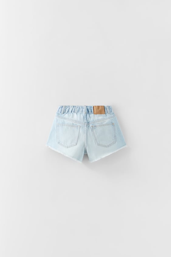 RHINESTONE DENIM SHORTS