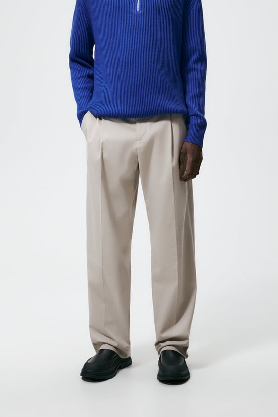 PLEATED PANTS