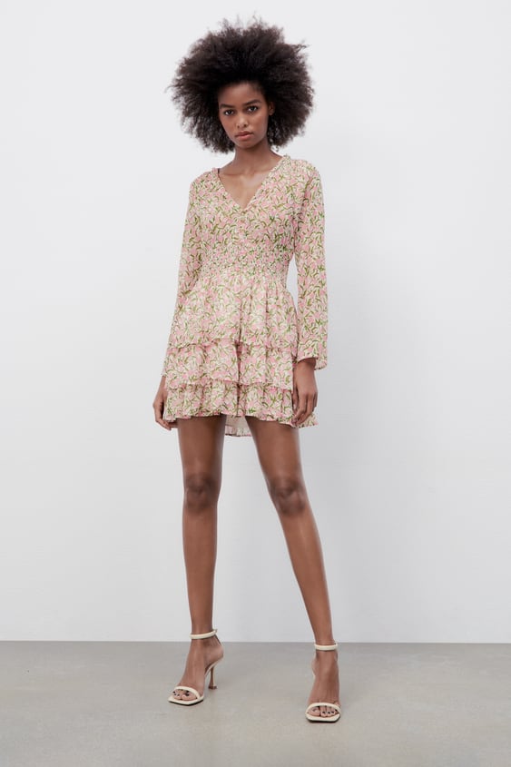 FLORAL PRINT DRESS