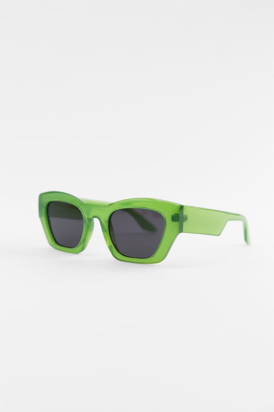 HEXAGONAL SOLID COLOR SUNGLASSES