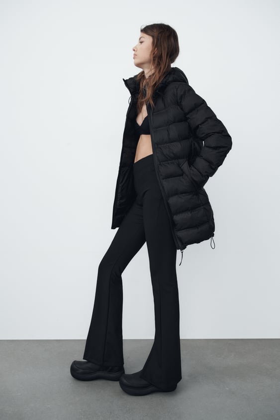 PACKABLE WATER REPELLENT PUFFER COAT