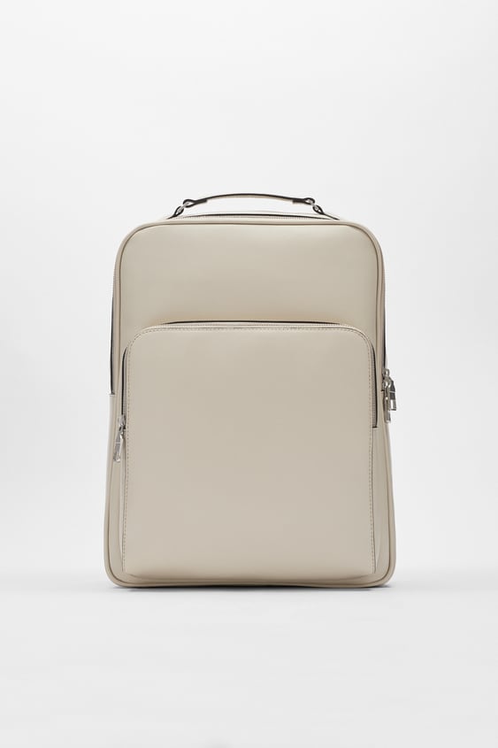 TEXTURED MINIMALIST BACKPACK