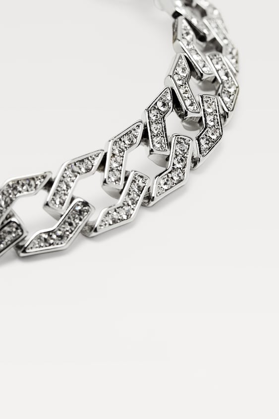 SPARKLY CHAIN LINK BRACELET