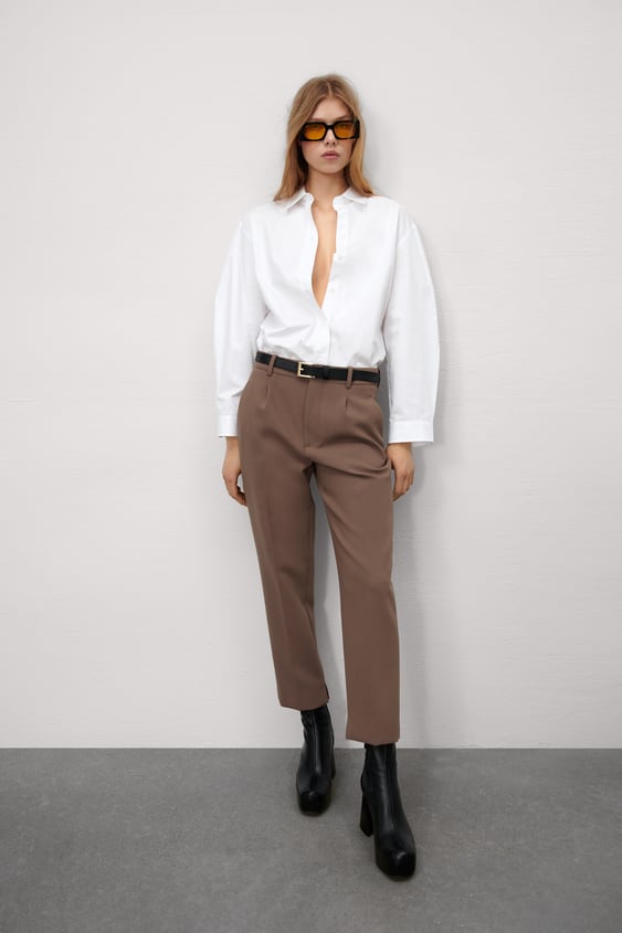 RELAXED FIT CHINO PANTS
