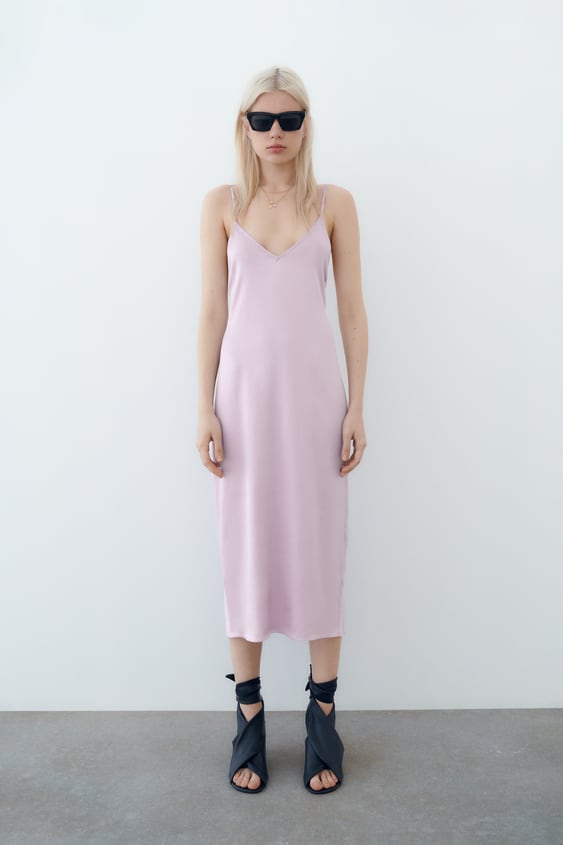 SATIN DRESS