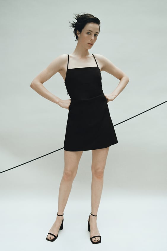 STRAPPY MINI DRESS