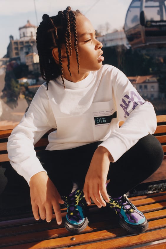 ATHLETIC NEON EMBOSSED SHIRT