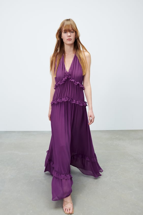 LONG STRAPPY DRESS