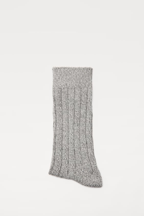 RIBBED RUSTIC SOCKS