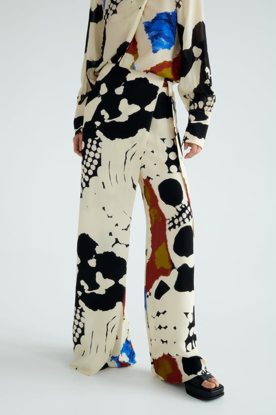 PRINTED PAREO PANTS LIMITED EDITION