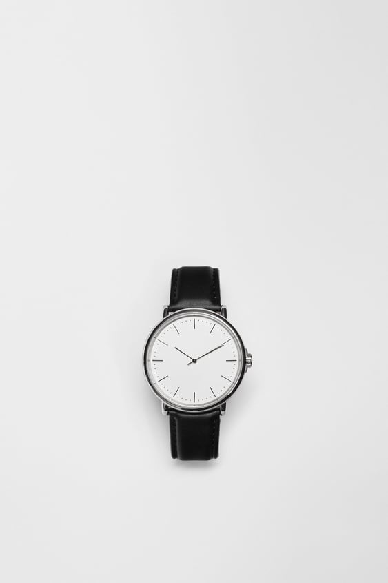 LEATHER WRISTWATCH