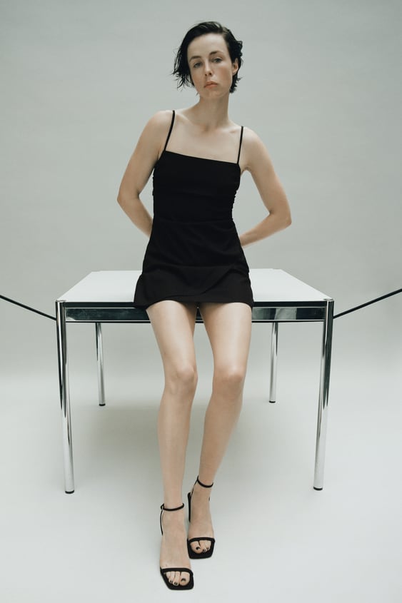 STRAPPY MINI DRESS