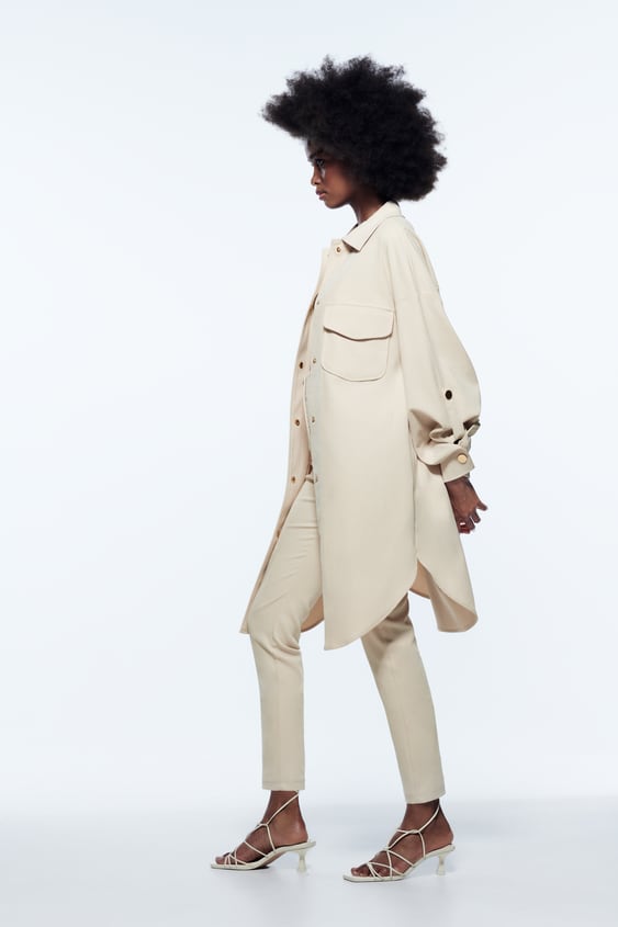 EXTRA LONG OVERSHIRT