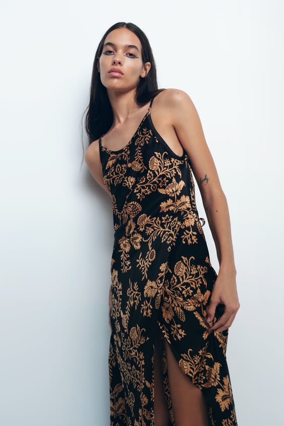 FLORAL PRINT DRESS