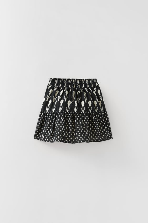 PRINTED SKIRT