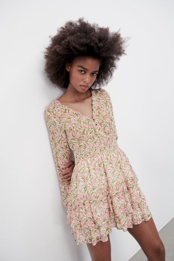 FLORAL PRINT DRESS