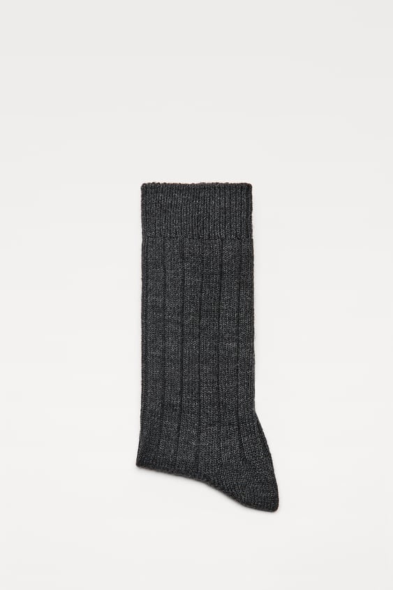 RIBBED SOCKS