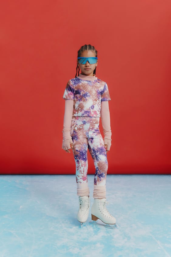 SPORTY PRINTED T-SHIRT