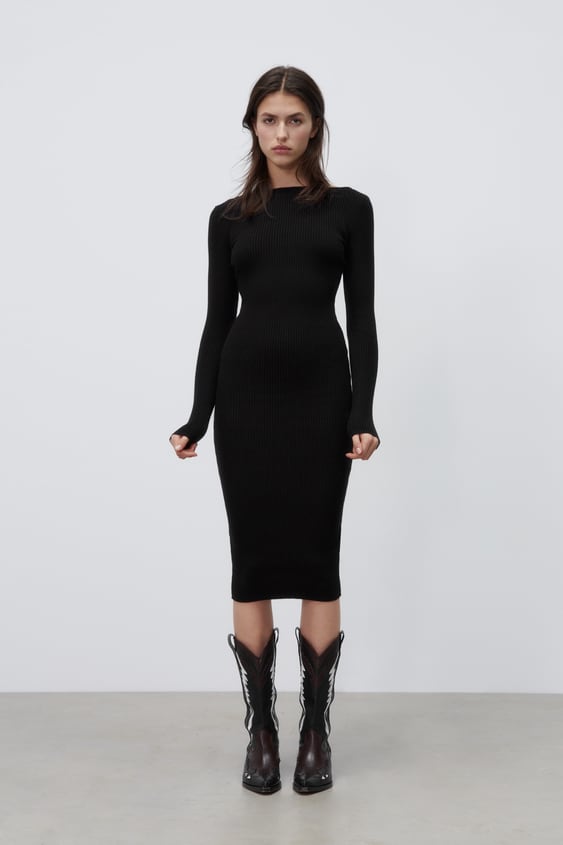 KNIT TUBE DRESS