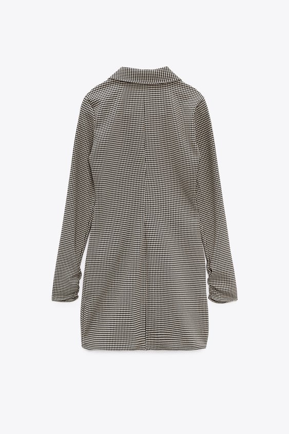 HOUNDSTOOTH DRESS