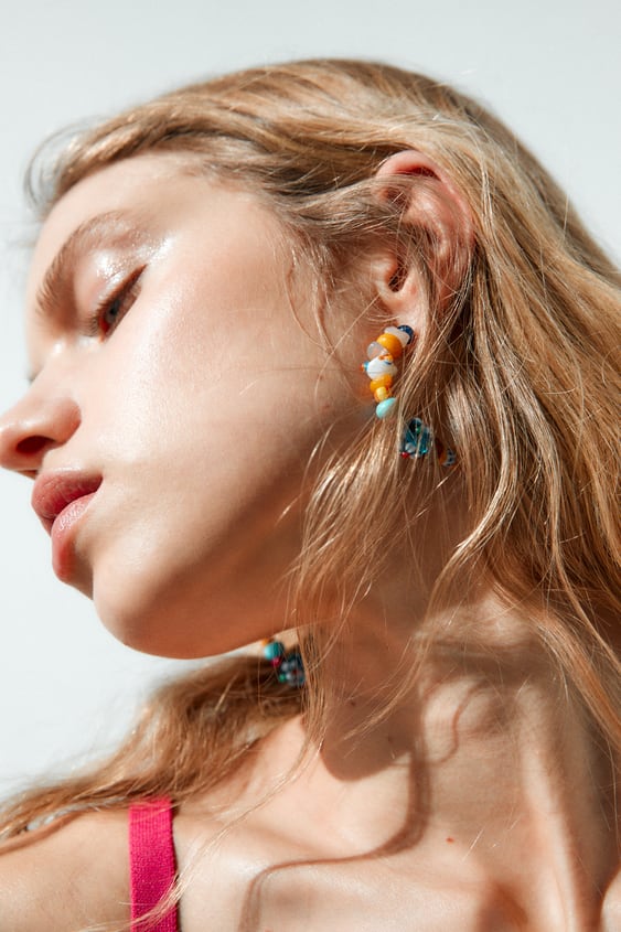 MULTI-COLOR HOOP EARRINGS