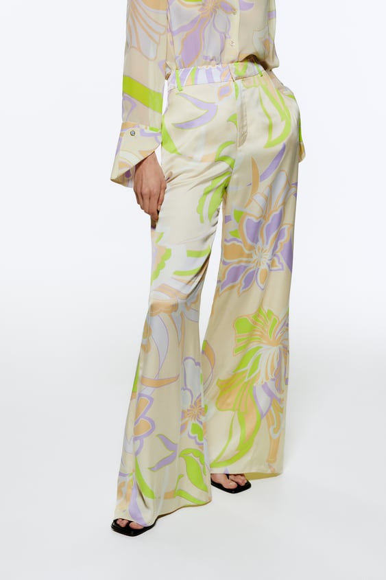 PALAZZO PRINTED PANTS