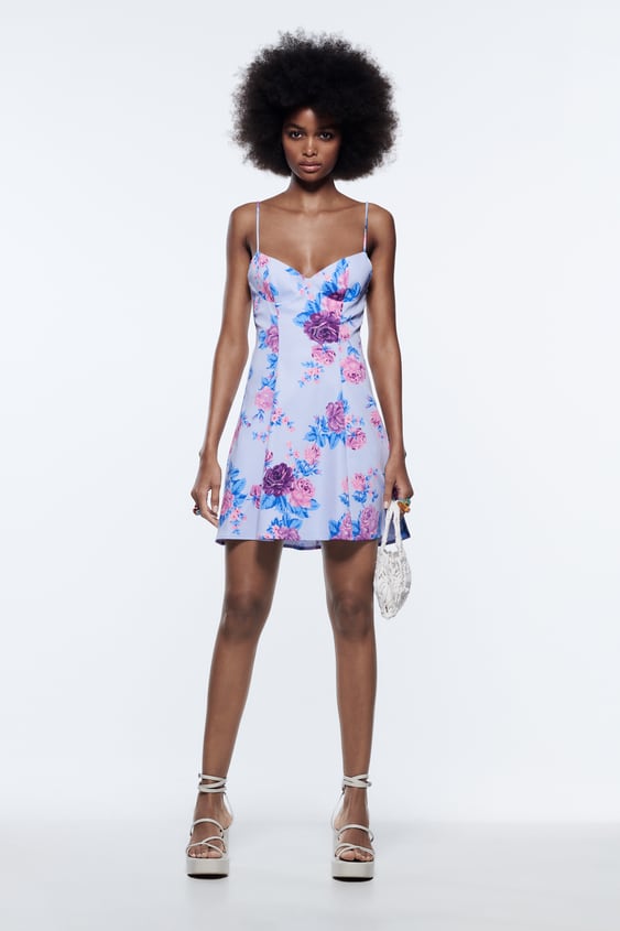 FLORAL PRINT DRESS