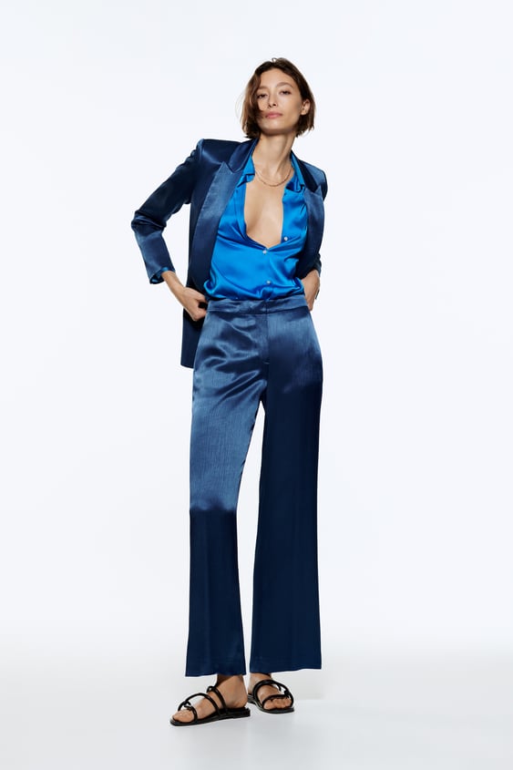 WRINKLE LOOK PANTS