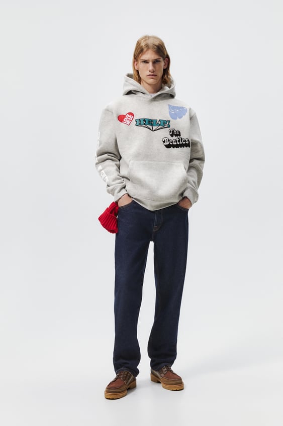 THE BEATLES PRINT SWEATSHIRT