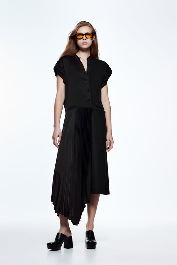 MIXED SHIRTDRESS DRESS LIMITED EDITION