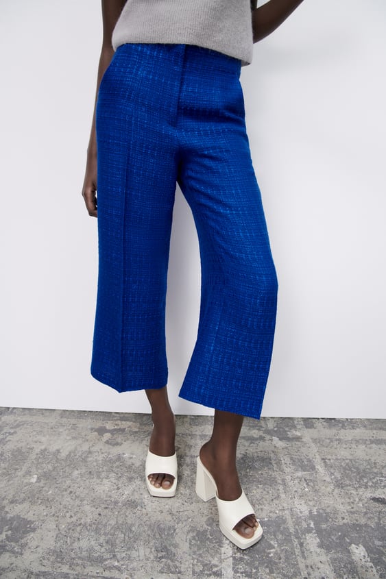 TEXTURED PANTS