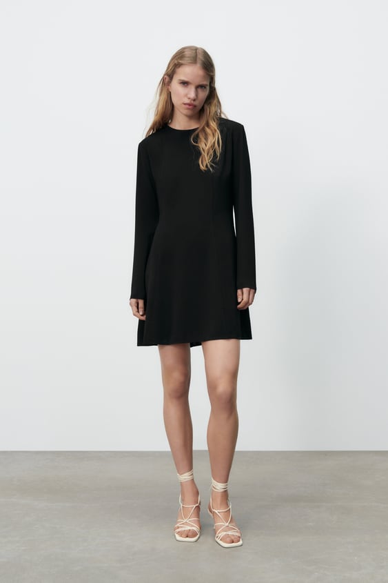 FLUID SKATER DRESS